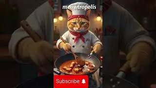 Orange Cat Cooks Red Braised Pork Belly | Cozy Garden Feast