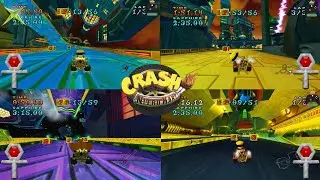 Crash Nitro Kart XBOX 101% Adventure Mode Part 16: Teknee Platinum Relics [Jan 29 2026]