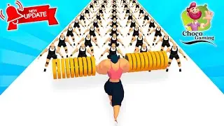 MAX LEVEL in Weight Runner 3D! Gameplay New Level-14-15 | Choco Gaming #shorts