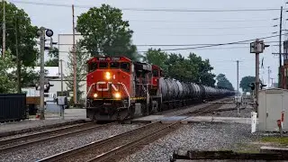 (No PTC? No Problem!) CN Dash9WL leads CSX K897!