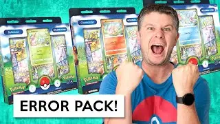 ERROR PACK?? Two hits, one pack | Pokemon Go Pin Collection Opening