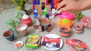 miniature special chocolate tea recipe | special chocolate chai | zk cook