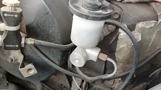 Prado 1992  Lj78 1Kz-te Clutch Master Cylinder amazing Update. 