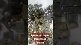 Agen resmi pupuk organik eco farming//tidak butuh banyak tempat