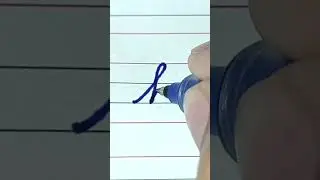 How to write small letter h | Cursive writing a to z #cursivewriting #handwriting  #shorts