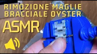 ASMR Rimozione delle maglie del bracciale oyster del nuovo Addiesdive diver #addiesdive