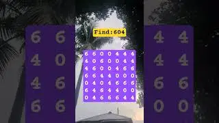 Observation visual test : 5 seconds for you to spot pure.  try your skills. #search #puzzle #shorts