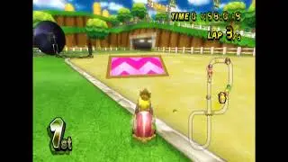 Mario Kart Wii - 50cc Flower Cup Part 2 Walkthrough 