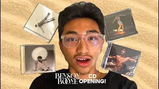 Benson Boone CD unboxing!