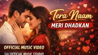 TERA NAAM MERI DHADKAN ❤️ | New Romantic Hindi Song 2026 | SAJ OFFICIAL MUSIC STUDIO
