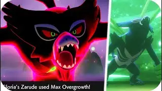 Pok&eacute;mon Sword & Shield DLC : Zarude All Move & Dynamax Moves (& Shiny)
