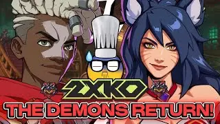 AHRI & EKKO... wait... WHAT IS THAT NAME?! WHAT?! (IMPROVED REUPLOAD) - High Level Matches【2XKO】