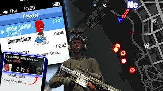 5 Sweaty Score-Tryhards Vs A Skilled Tryhard in GTA 5 Online