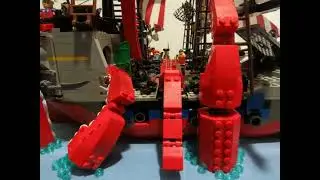 LEGO KRAKEN Part 2 (Stop motion animation)