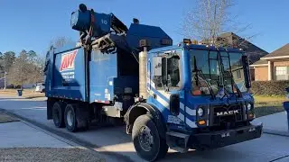 Ex-Allied Waste: Mack MRU Heil Python Garbage Truck!
