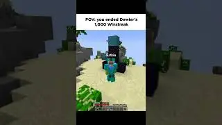 #1 bedwars player who?  #hypixel #mcyt #dewier