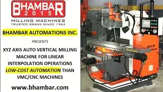 CNC Servo Controlled XYZ  Vertical Milling Machine | Vertical Milling Machine | Contact 9501400082