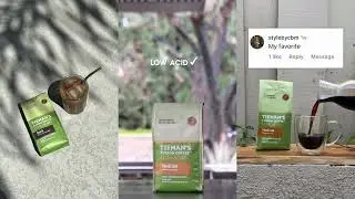 Low Acid Coffee with Antioxidants | Tieman&rsquo;s Fusion Blend for a Healthier Morning
