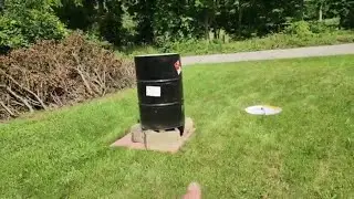 2nd burn barrel for the homestead #homestead #burnbarrel
