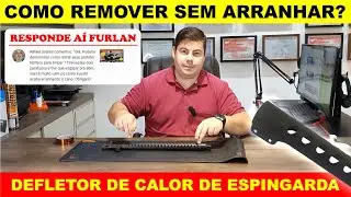 Como remover defletor de calor da espingarda SEM ARRANHAR? [RESPONDE AÍ FURLAN 01]