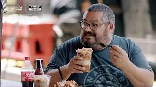 Chef Eric Greenspan dives into BBQ at Charlotte Motor Speedway