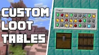 How To Make Custom Loot Tables Minecraft 1.20 +