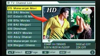 how to add Manoranjan movie channel on DD free Dish. free Dish Me Manoranjan movie channel Kese add.