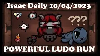 POWERFUL LUDO RUN - Binding Of Isaac Repentance Daily - 10/04/2023