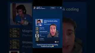 демонстрирует плейлист с музыкой, которую он слушал во время создания Facebook 🔥 #zuck #42ceo #yvl