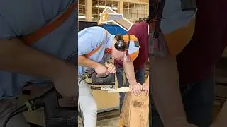 Can Blippi use a REAL SAW🪚 with Nick Offerman?! 🥽 Safety First! #shorts