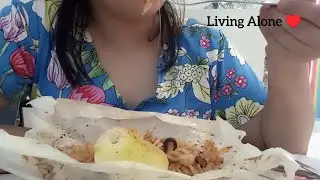 Living Alone Vlog: Working Overtime in Philippines,Lunch in Pizza Hut, Matcha Latte Experience 