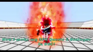 Super Dragon Block Ultimate: How I make my NPC Quests & Dialogue