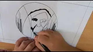 Drawing Of H.H Zayed Bin Sultan Al Nahyan // Art And Craft .