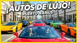 ​¡LOCURA EN PUERTO BANÚS! 🤯 | Tour EXTREMO de Coches de LUJO (Ferraris, Lambos, Bugattis...)