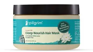 Pilgrim Argan oil hair mask honest review| *non Sponsored* | #pilgrim Hot flash sale 6 | #hairmask 