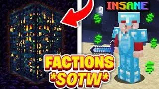 BEST *SOTW* ON *NEW* MINECRAFT FACTION SERVER | Minecraft Factions