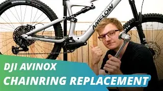 Chainring Replacement on an E-Bike with DJI Avinox Motor | Tutorial🔧
