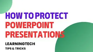 How to Lock a PowerPoint Presentation