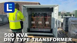 500 kVA Medium Voltage Transformer - 4160V Delta Primary - 208Y/120 Wye-N Secondary - Copper/N3R