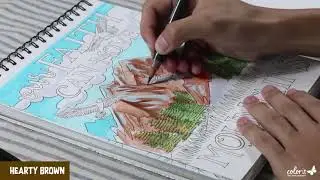 Coloring and Blending with our ColorIt Watercolor Brush Pens - Colorful Scriptures