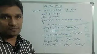 Wrapper Classes in Java | Java Wrapper Classes,Autoboxing and Unboxing in Java with Example | telugu