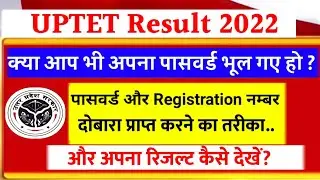 UPTET Registration Number Aur Password Dobara Kese Le | यूपी टेट पासवर्ड दोबारा कैसे लें?