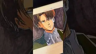 Levi drawing#levi #attackontitan #drawing #shorts #copic