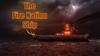 ATLA - Fire Nation Ship - SpeedArt