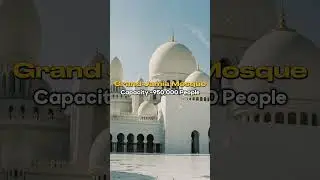 Discover the World's 5 Largest Mosques part 2 #muslim #mosque #largest #world #Islam