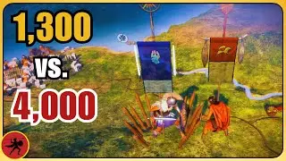 Rome 2 Has CROSSBOWS Now?! | Brutal 1,300 vs 4,000 Fort Defence