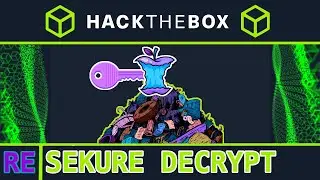 Sekure Decrypt [easy]: HackTheBox Reversing Challenge (encrypted core dump)