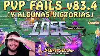FAILS EN PVP VERSION 83.4 (CON ALGUNAS VICTORIAS)! EQUIPOS VARIADOS! Saint Seiya Awakening