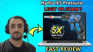 Hydro X5 Pressure Washer Review 2025 &ndash; Real Power or Total SCAM?!