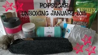 POPSUGAR MUSTHAVE BOX UNBOXING January 2015